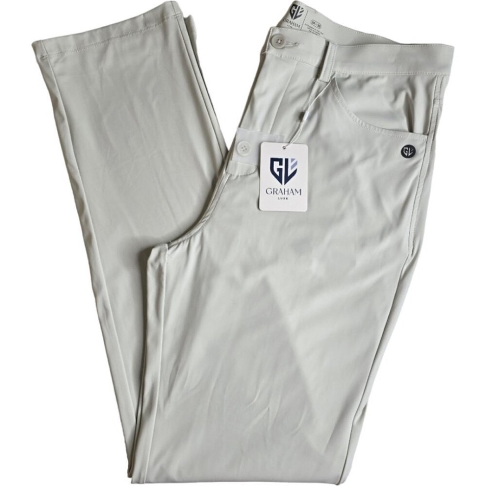 Graham Luxe All Time Pant Silver Gray 34x30